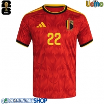 Maglie da calcio Belgio Alexis Saelemaekers #22 Prima Maglia Mondiali 2026  Manica Corta